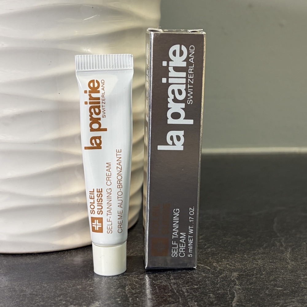 NEW La Prairie Soleil Suisse Self Tanning Cream 5mL‎ Sample Size DISCONTINUED